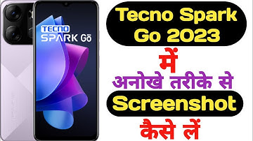 How to take screenshot in Tecno Spark Go 2023 || How to capture screenshot in Tecno Spark Go 2023 ||