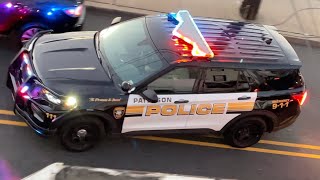Paterson NJ Police Department Unit 111 Responding. 11-26-21