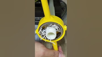 Plastic water pipes can also be connected with threads! #tricks #tips #tutorials #craft #bushcraft #