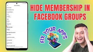 How to Hide Membership in Facebook Groups screenshot 3
