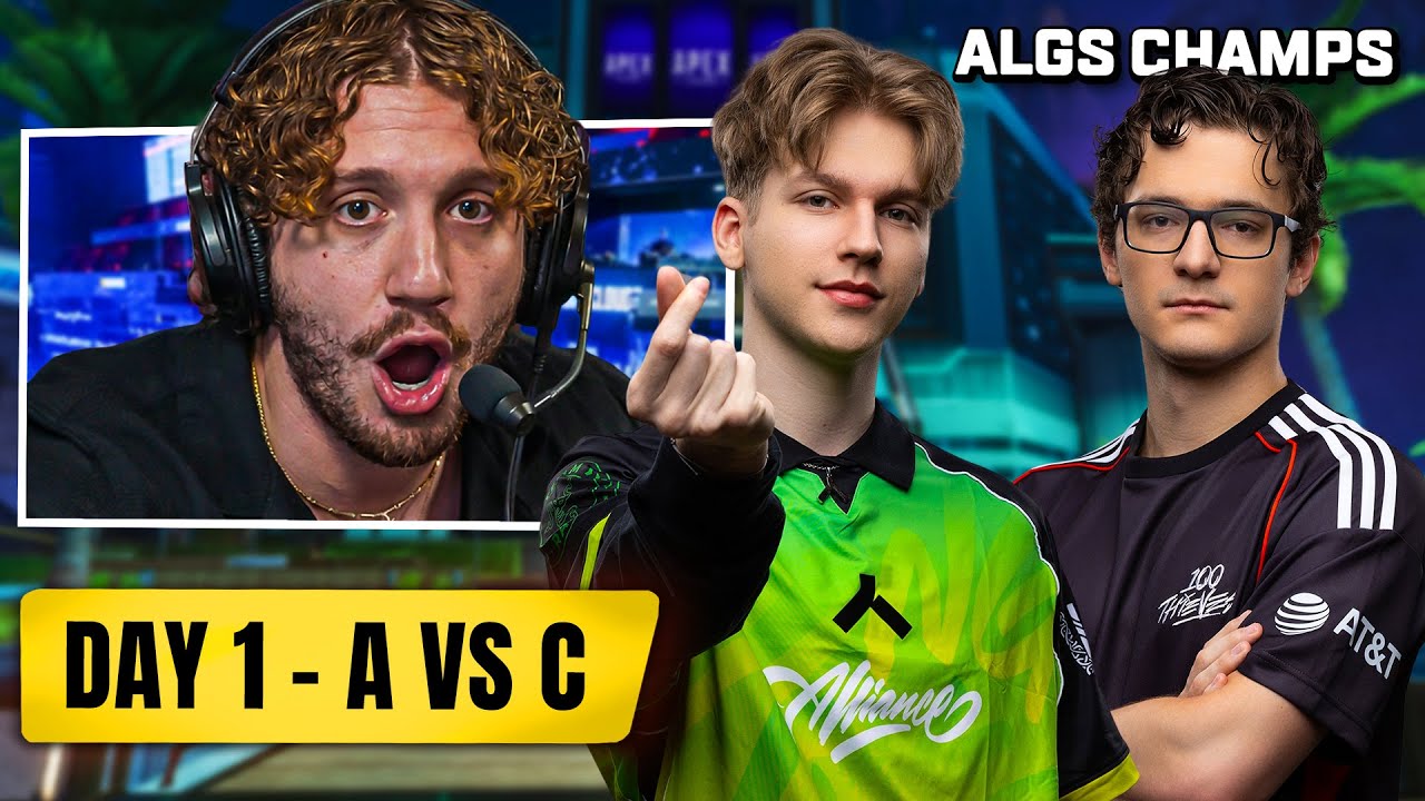 This Champs Lobby Is Stacked! - ALGS Champs Day 1 Group A vs C