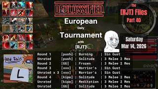 [RJT] Files 40 - GvG European Daily Tournament 2026/3/14 - Guild Wars