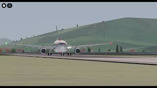 SPOTTING AIRBUS A330 TAKING OFF ON ROBLOX - PROJECT FLIGHT