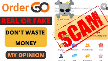 OrderGo app real or fake | OrderGo app scam don