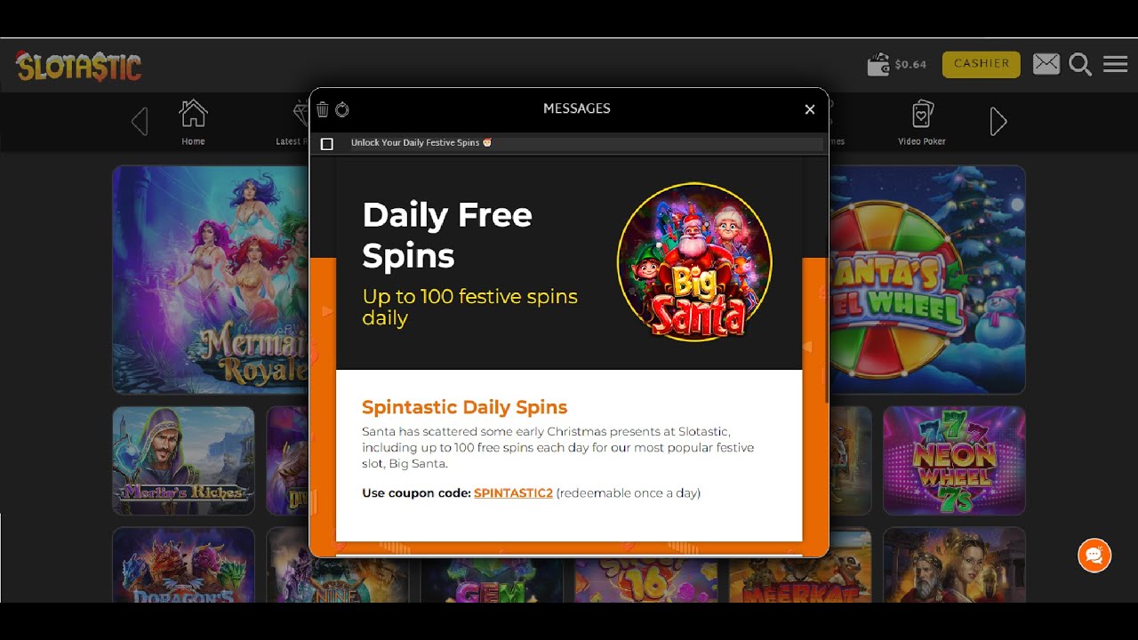Slotastic casino 50 free spins ! YouTube