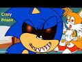 Sonic exe and tails in prison part 2  crazy sonic the hedgehog 2020  funny moments crazy
