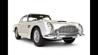 Aston Martin DB5 1964
Matching numbers
Beautiful looks
Outstanding condition.
Very low numbers built (1,021)
The Aston Martin DB5 is one of the most famous cars in the world, the choice of Bond, James Bond 007. With the world watching the specially equipped DB5 with machine guns, smoke screen, revolving number plate and everyone’s favourite the ejector seat, would defeat the villains and made everyone want these iconic cars. But even without the Bond connection the car is immensely desirable with breathtaking looks and astonishing performance to match. Very few of the DB5 were produced with only 1,021 built and rarely changing hands, this is a true collectors dream.
This example presented in Silver Birch over its original Dark Blue Connolly leather trim is ready to enjoy having had a sympathetic restoration lasting 5 years and recently received a full mechanical overhaul. Highly equipped for the time featuring four-wheel disc brakes, independent wishbone suspension with a live rear axle, oil cooling, twin fuel tanks, chrome wire wheels and electric windows. The lightweight tubular framed body fitted with an aluminium DOHC 4 litre straight six with upgraded Weber carburettors now exceeding the factory’s 282Hp driven through a 5 Speed ZF manual transmission provides serious performance with a 0-100km/h time of 8 seconds and a top speed of 233km/h. Featuring a Webasto sun roof, a handy accessory when fitted with the optional ejector seat. On the inside this car is a place of beauty with correct Smiths gauges and time piece, door trims, timber rimmed steering wheel and the gear shifter all examples of a truly original car.
Supplied with an Aston Martin Heritage Trust certificate, restoration documents, registration certificates, toolkit and spare wheel. From a collectors point, this car has excellent provenance and a matching number engine. But as one of the most recognisable and desirable and ever increasing classic sports cars of all time, this is a must have. Aston Martin DB5 1964