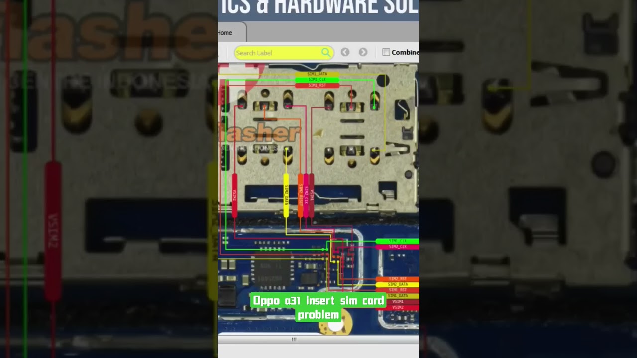 Oppo a31 insert sim card problem voltage missing... Power ic change Job done 👍✅