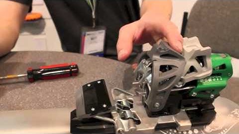 Dynafit Beast Tech Binding at 2013 SIA show