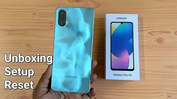 Samsung Galaxy F06 5G Unboxing, Setup & Reset (OneUI 7)