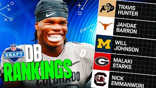 2025 NFL Draft Defensive Back Rankings: Travis Hunter, Nick Emmanwori & More! | PFF NFL Show