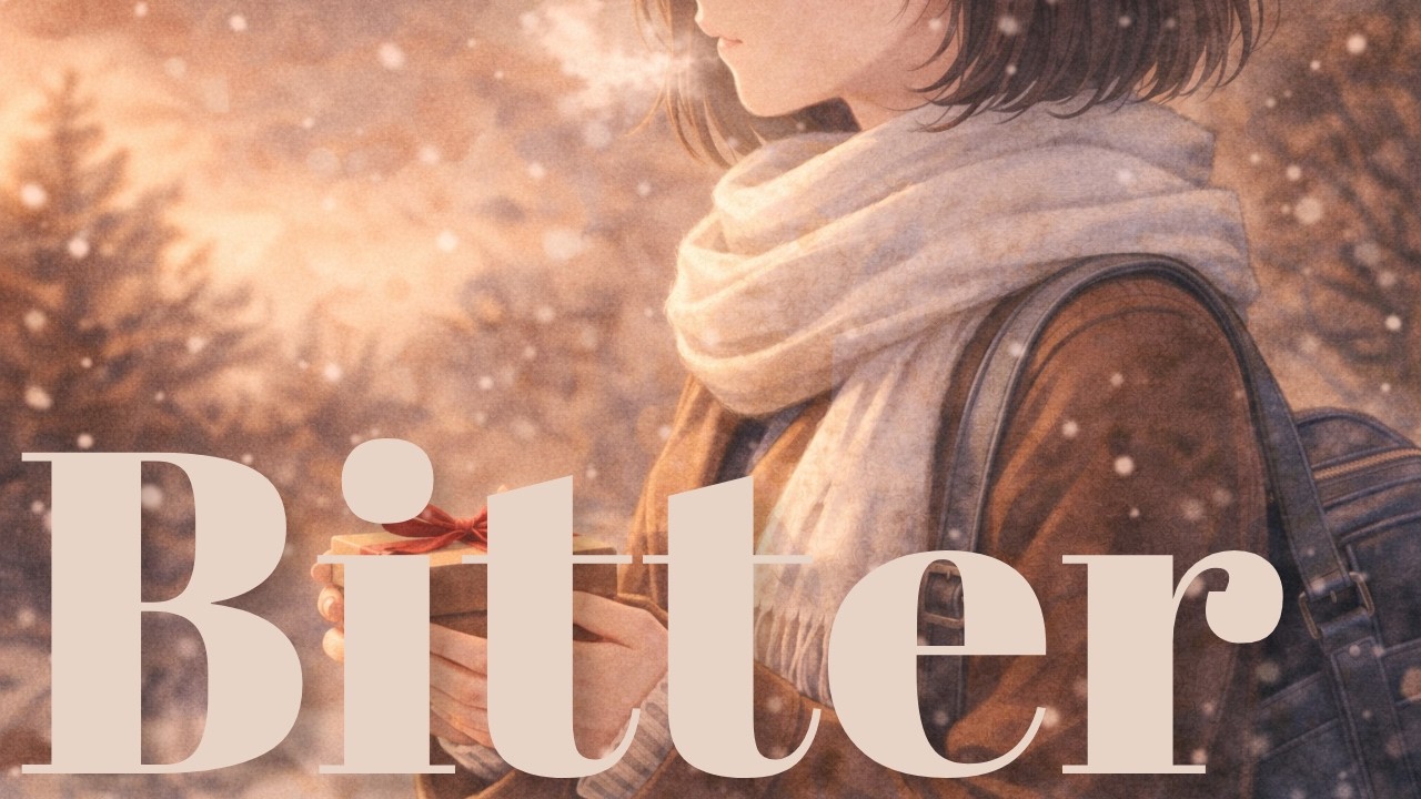 【Lyric Video】この冬聴いてほしい片想いの心情を描いたリアルなバレンタインソング♬ 「Bitter」明-Akari-
