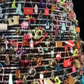 Check out the Louis Vuitton Christmas Tree At South Coast Plaza