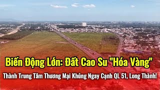 Sốc Đấu Giá Đất Vàng Cửa Ngõ Sân Bay Long Thành 77 Ha Quy Hoạch Trung Tâm Thương Mại