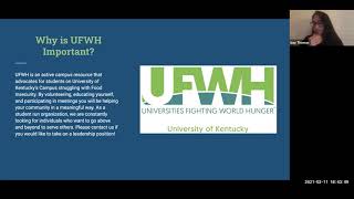UFWH UKy Orientation Spring 2021