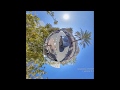 See how muscat looks from space  tiny planet view  360 photography   hatat complex muscat oman