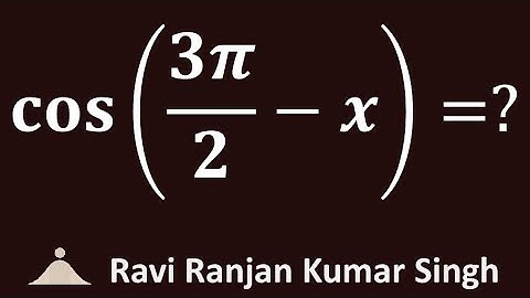 cos(3pi/2 - x) | cos(3pi/2 - theta)