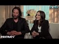 Watch! Winona Ryder Has Keanu Reeves Blushing in This 'Extra' Interview