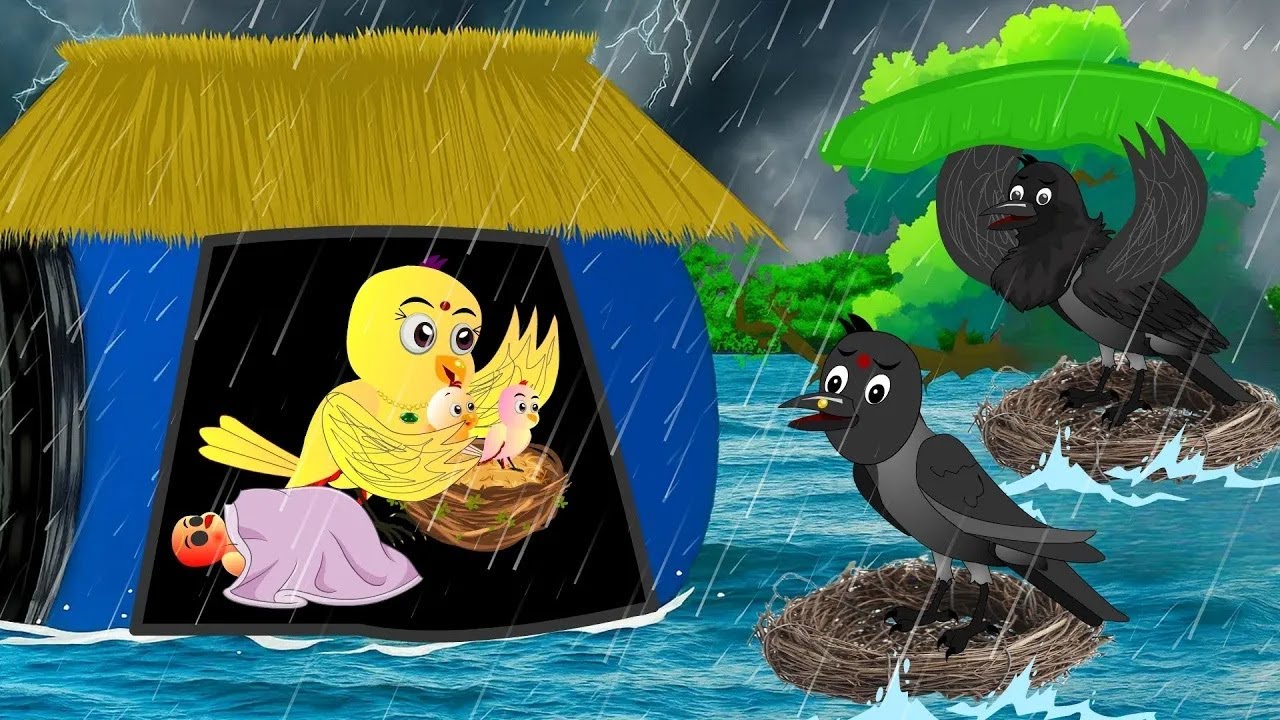 Rano Chidiya Episode |Achi Cartoon Dekhao | कार्टून |Kauwa Wala Cartoon| Hindi kahani |Chichu TV