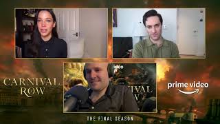 My Full Interview with Arty Froushan and Caroline Ford From Carnival Row Season 2 on @PrimeVideo Wealth