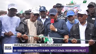 GOV. ODODO COMMISSIONS PROJECTS IN ANKPA, INSPECTS ACReSAL EROSION CONTROL PROJECT