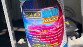 The Most Advanced Green Cleaning Product Ever Produced - nanoMAXX APEX