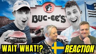 No way!! Swedish couple reacts to - Brits try American Gas Station BBQ! Wealth