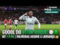 GOOOL DO VITOR ROQUE! ⚪️🟢 INT 1-3 PAL | PALMEIRAS ASSUME A LIDERANÇA | GAMEPLAY PES 21