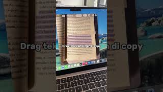 Salin teks langsung dari gambar di macbook!