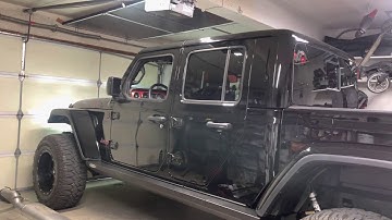 Finally Automatic UP/DOWN Windows!!! Jeep Gladiator JT - Remote