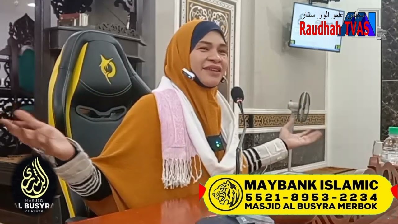 Ustazah Hajar Ghazali - Ilmu utk BerAmal, yg Mengerakan Amal Allah @ Kuliah Dhuha Masjid AlBusyra SP