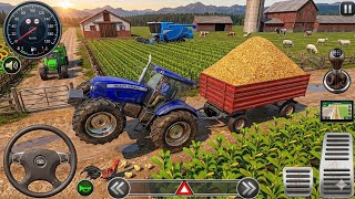 Modern Tractor Farming Driving Simulator 3D - New Tractor Games - Android Gameplay screenshot 5