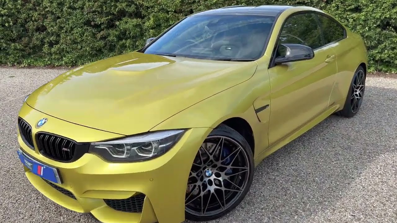 BMW M4 Coupe Austine Yellow Met. 1/18スケール M4 クーペ オースチン