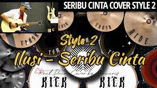 Ilusi Band - Seribu Cinta Real Drum Cover x Gitar Akustik plus Lirik