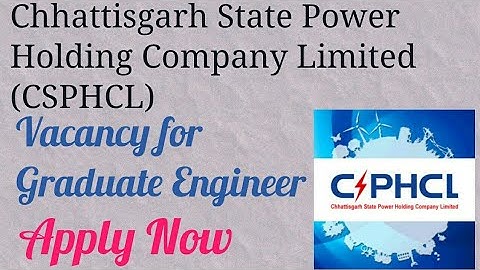 CSPHCL Assistant Engineer, Junior Engineer​ | Chattisgarh State Power Holding Company ltd AE Je