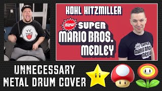 Metal Drum Cover of New Super Mario Bros Medley (Kohl Kitzmiller)