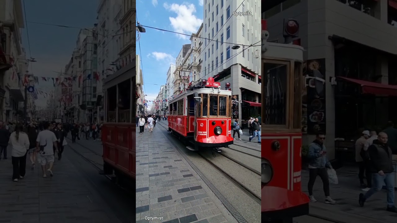 The lovely sound of the Old Istanbul Tram 🚋 