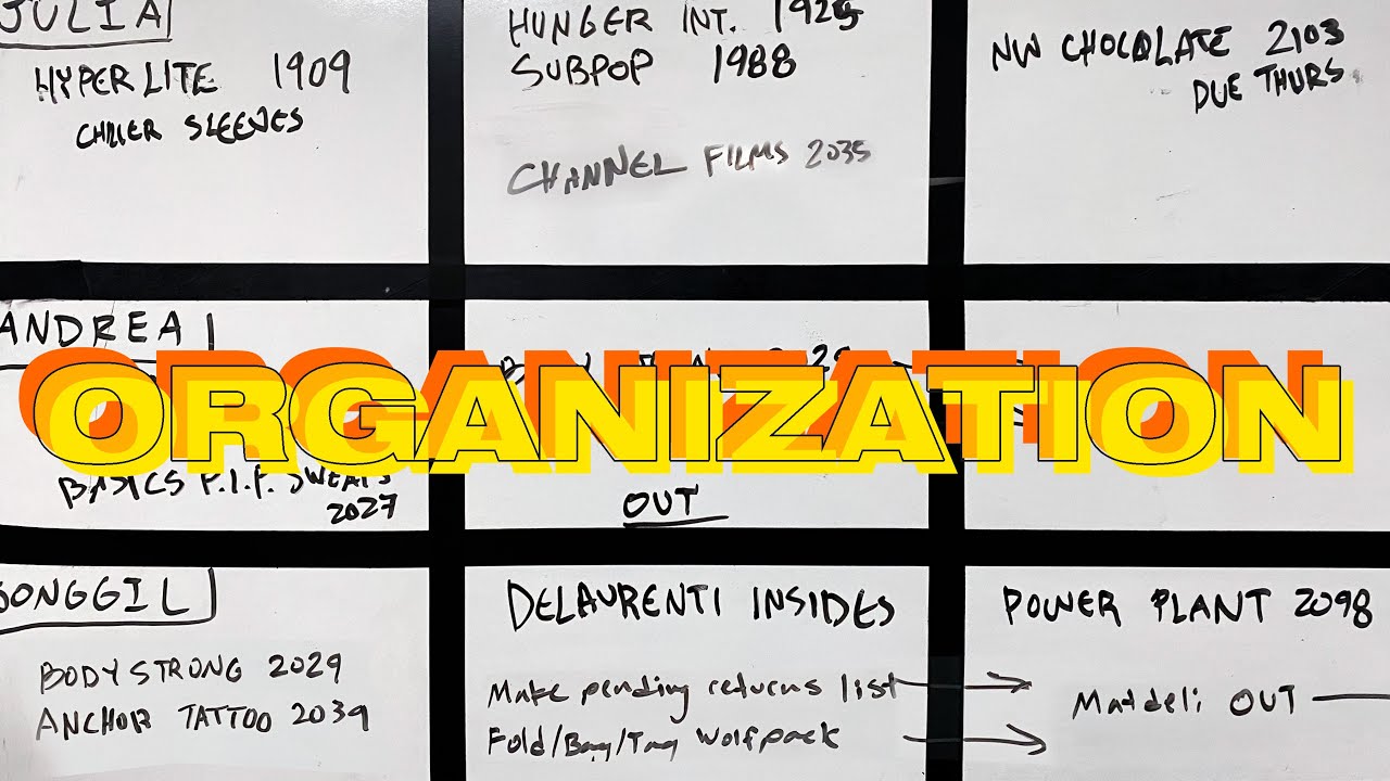 Organization Tips from a Screen Printing Warehouse Manager