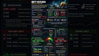 NIFTY TECHNICAL ANALYSIS & INTRADAY LEVELS FOR 25 MAY 2026 #nifty #niftytomorrow #niftyprediction