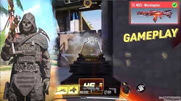 MYTHIC M13 MORNINGSTAR GAMEPLAY + UNIQUE ANIMATION WTIH GHOST AZRAEL | DOMINION MYTHIC DRAW