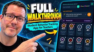 Student Behavior Tracking App & Teacher Assistant | ShortHand Full Walkthrough