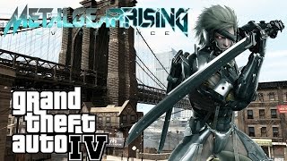 Grand Theft Auto Iv Raiden De Metal Gear Rising