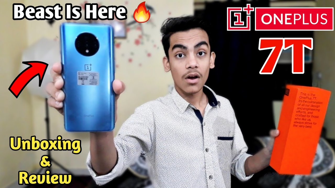 OnePlus 7T 8GB Unboxing & Review | Beast Is Here Under ₹40,000 🔥