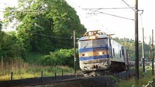 貨物列車 EF510 500番台［富山機関区所属］（JR貨物）高速通過集　日本海縦貫線（北陸本線）福井県北部