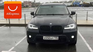 видео: Фары на BMW X5 E70  с AliExpress стиль G05 картинка: Фары на BMW X5 E70  с AliExpress стиль G05