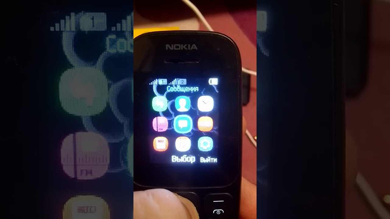 сравнение 3 телефонов Nokia 105 2017 Samsung e1081t Nokia 1280