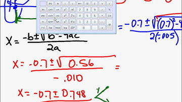 Algebra 1 Chapter 9 Section 6 The Quadratic Formula and the Discriminant
