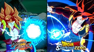 DRAGON BALL: Sparking! ZERO vs Dragon Ball FighterZ Ultimate Attacks Comparison [4K]