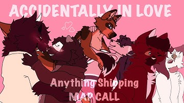 ACCIDENTALLY IN LOVE // CLOSED ANYTHING SHIPPING MAP // BACKUPS ALWAYS OPEN