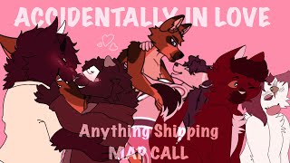 ACCIDENTALLY IN LOVE // CLOSED ANYTHING SHIPPING MAP // BACKUPS ALWAYS OPEN